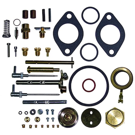 Aic Replacement Parts Fits John Deere Late B Tractor Major Carburetor Repair Kit DLTX67 with Float FSC30-0156-FLOAT